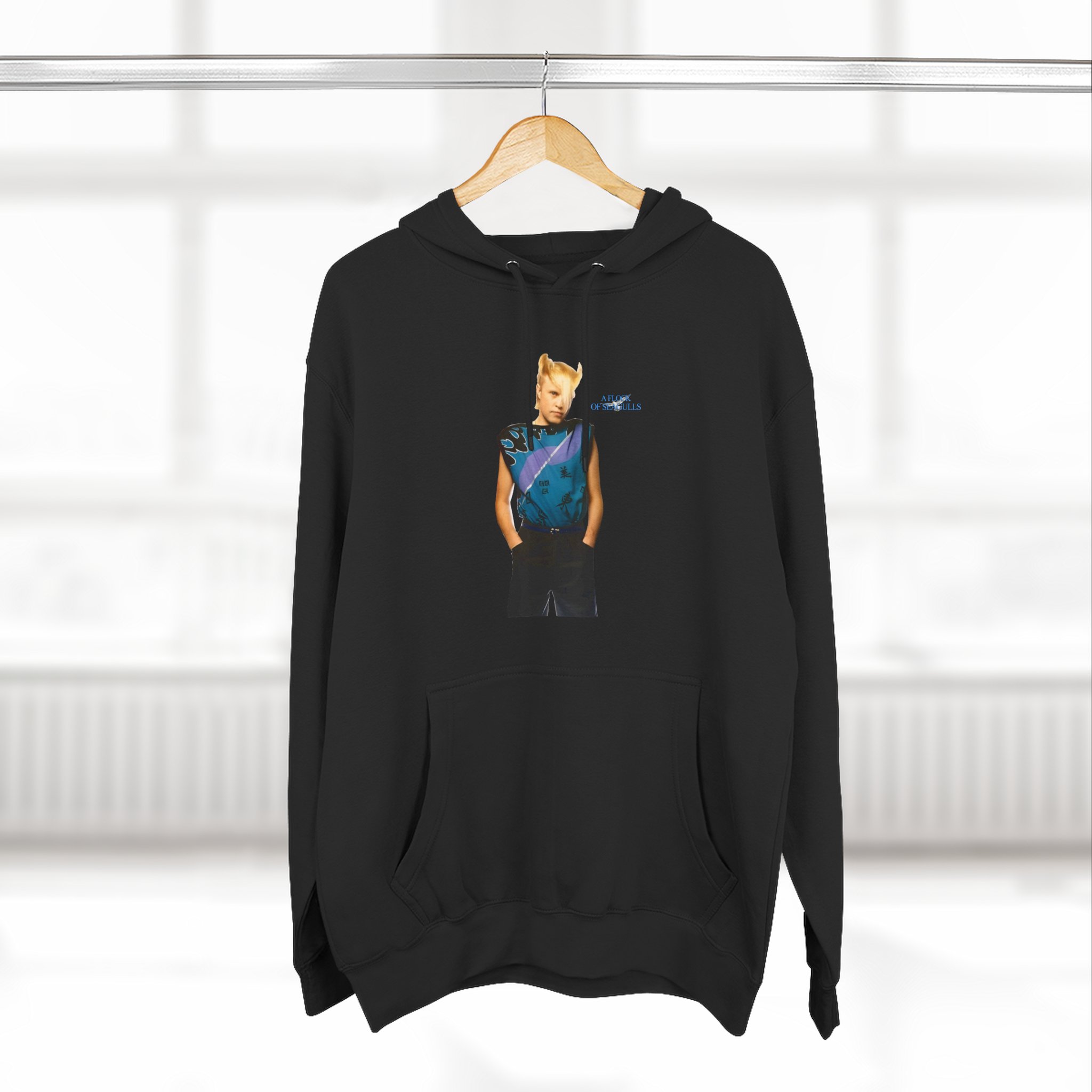 A Flock of Seagulls Mike Score Three-Panel Fleece Hoodie