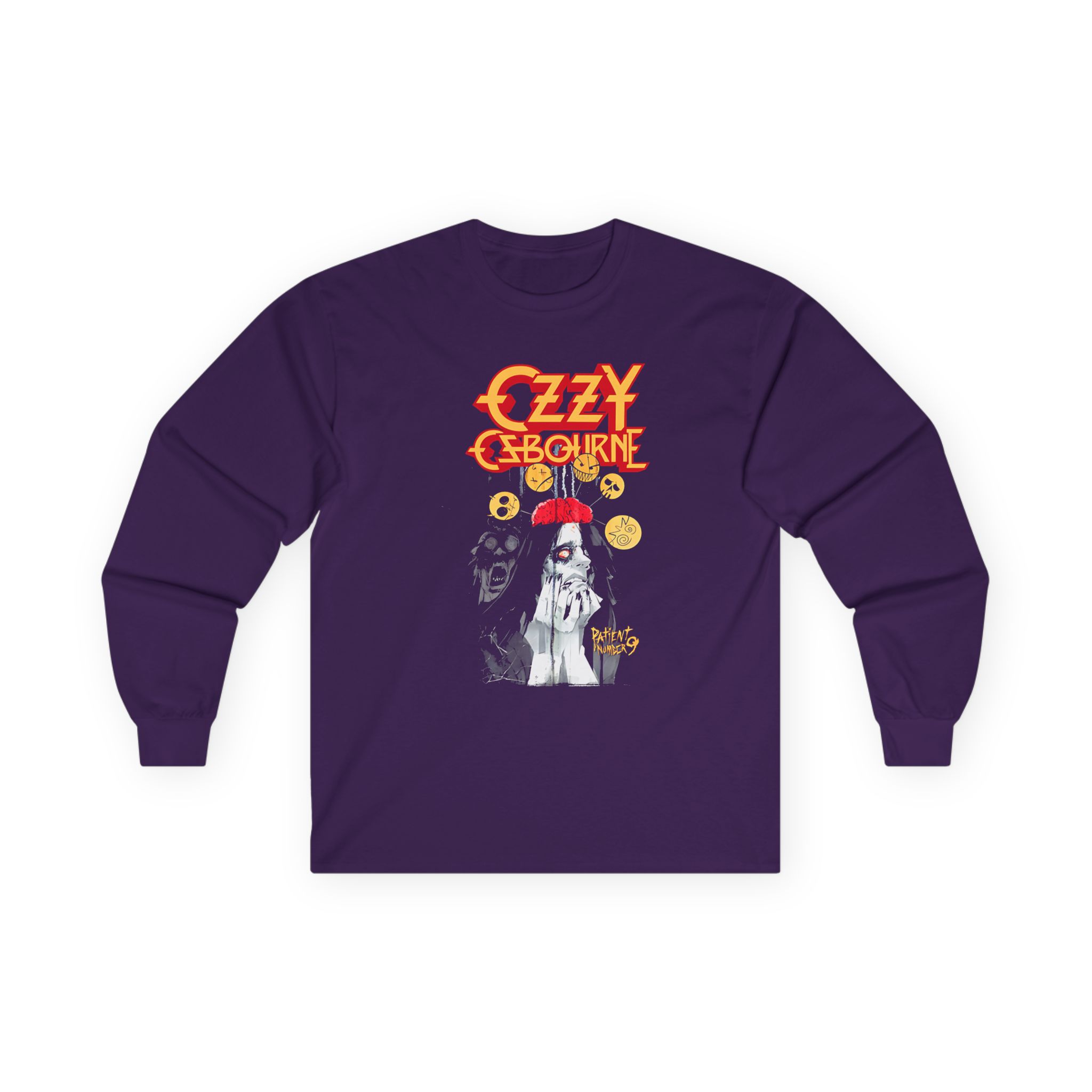 Ozzy Osbourne Paranoid No 9 Unisex Ultra Cotton Long Sleeve Tee