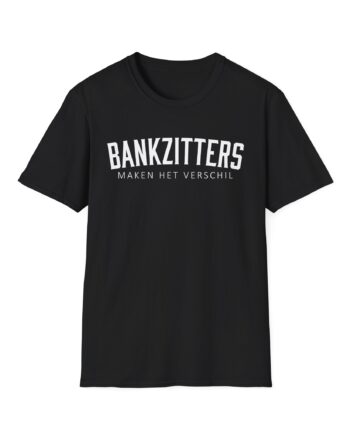 Bankzitters Maken Het Verschil Unisex Softstyle T-Shirt