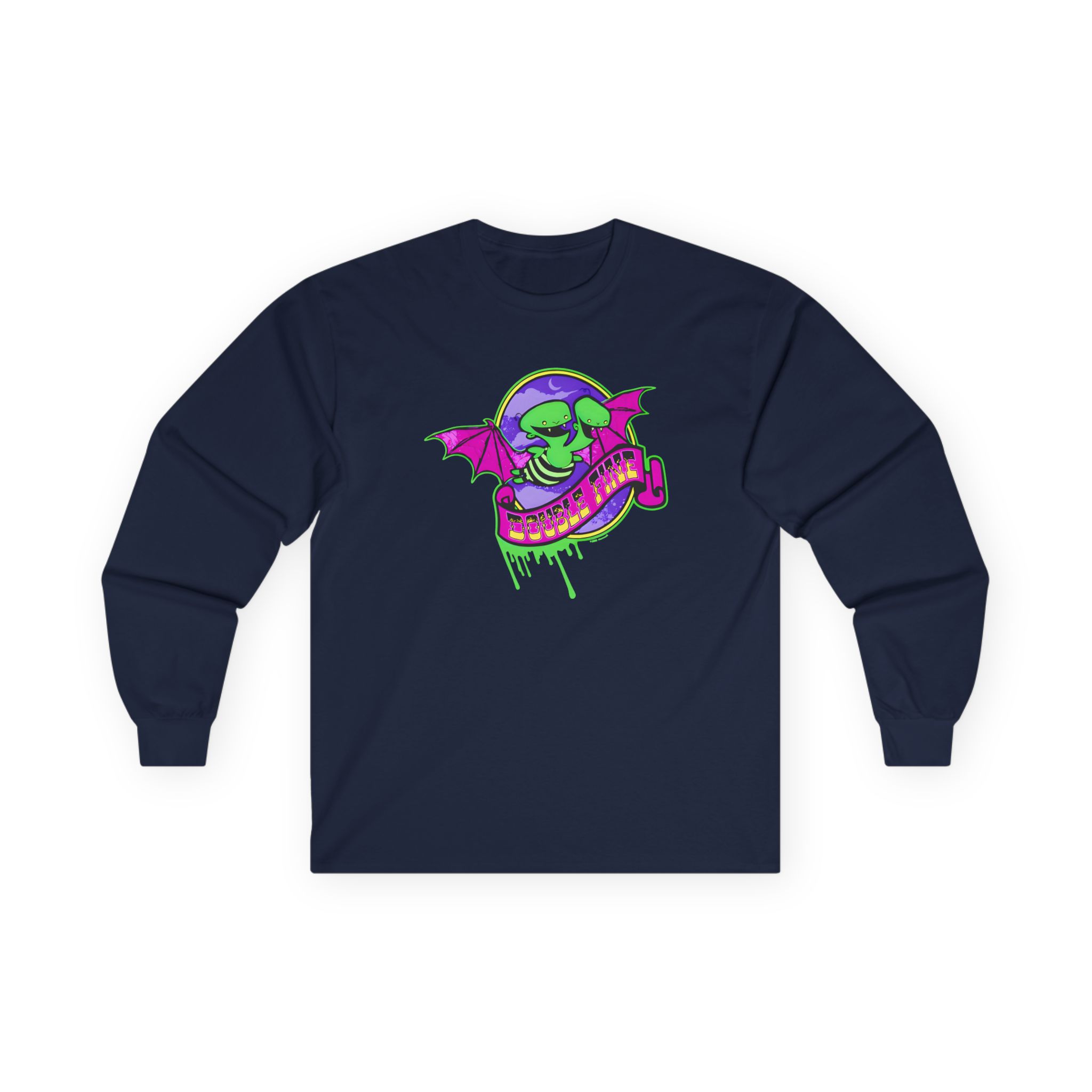 Double Fine Halloween Unisex Ultra Cotton Long Sleeve Tee