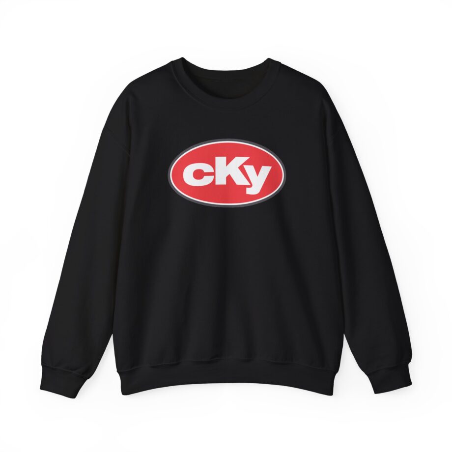 CKY Oval Logo  Unisex Heavy Blend™ Crewneck Sweatshirt