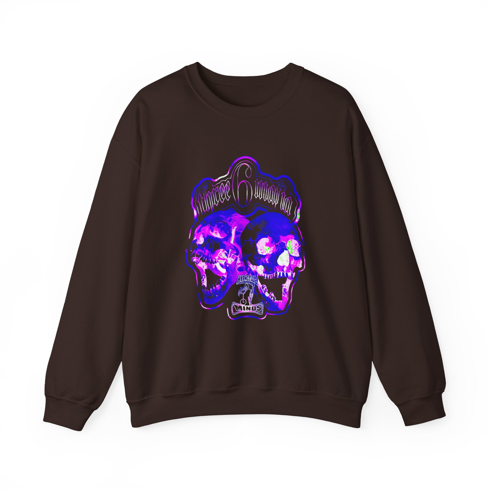 Three 6 Mafia Hard Hittaz Unisex Heavy Blendâ„¢ Crewneck Sweatshirt