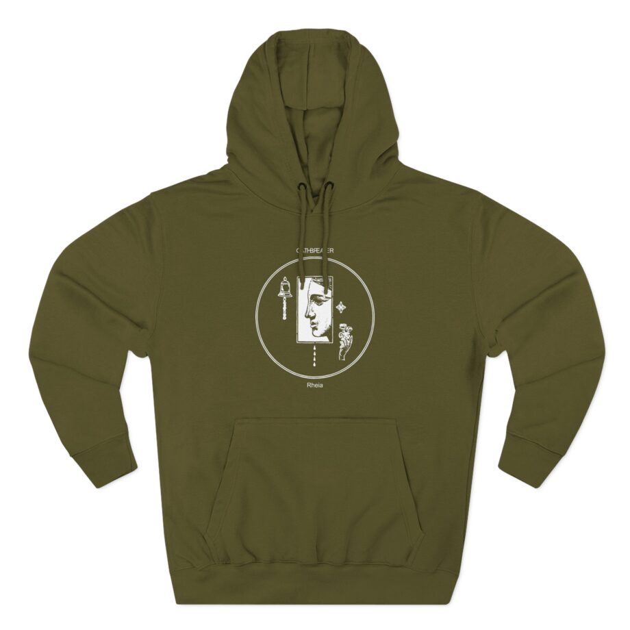 Oathbreaker Face Three-Panel Fleece Hoodie
