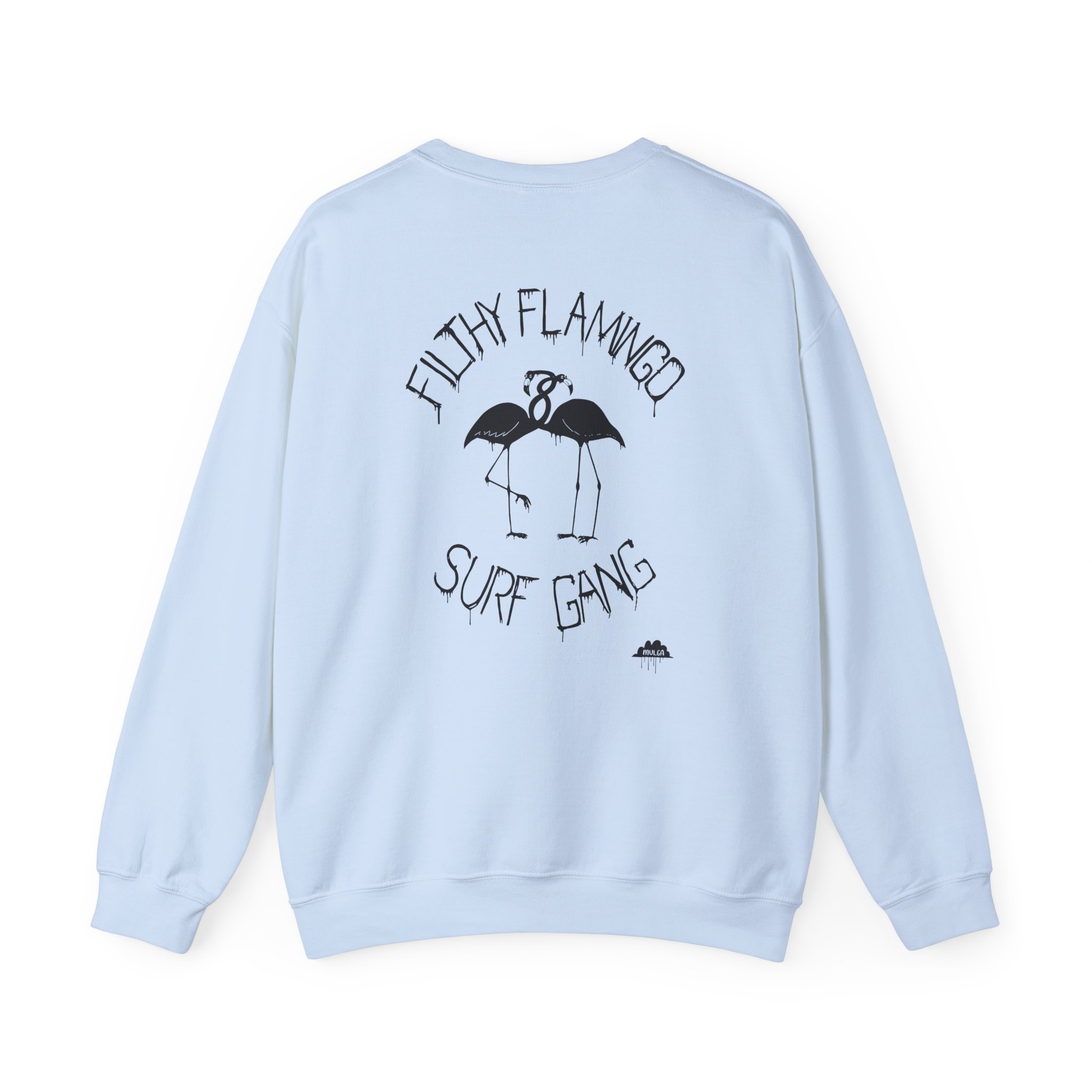 Surf Gang Filthy Flamingo Unisex Heavy Blendâ„¢ Crewneck Sweatshirt