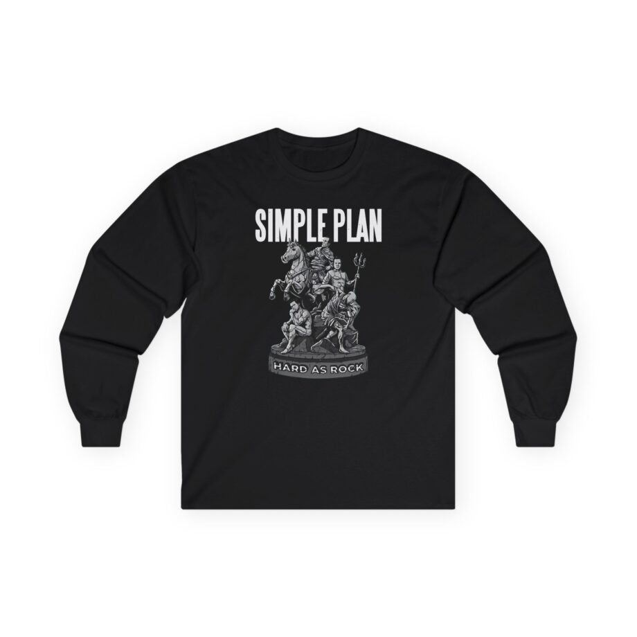 Simple Plan Hard as Rock Unisex Ultra Cotton Long Sleeve Tee