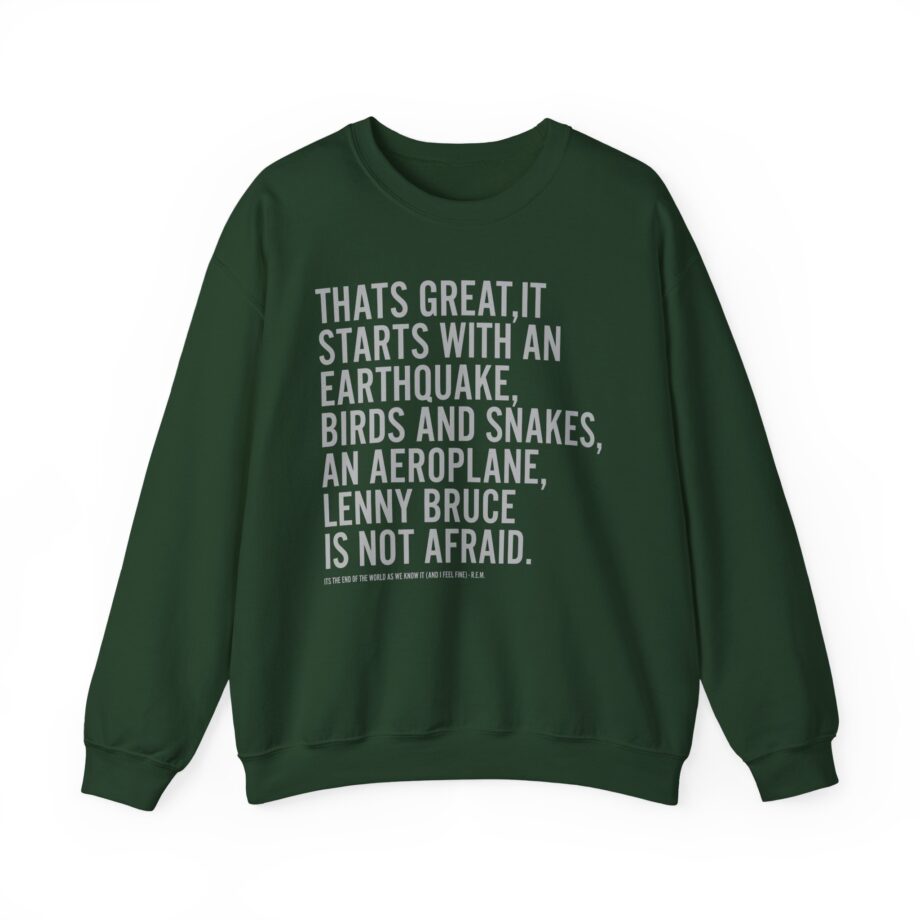 Rem Its the End of the World as We Know It Unisex Heavy Blend™ Crewneck Sweatshirt