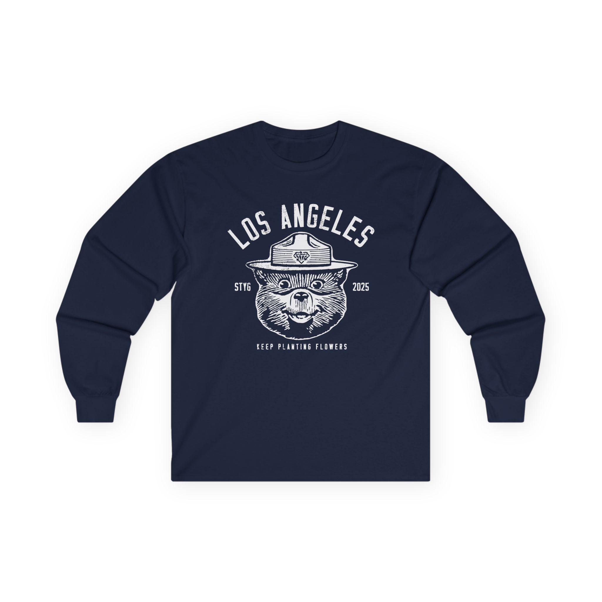 Stick to Your Guns Keep Planting Flowers Los Angeles Unisex Ultra Cotton Long Sleeve Tee