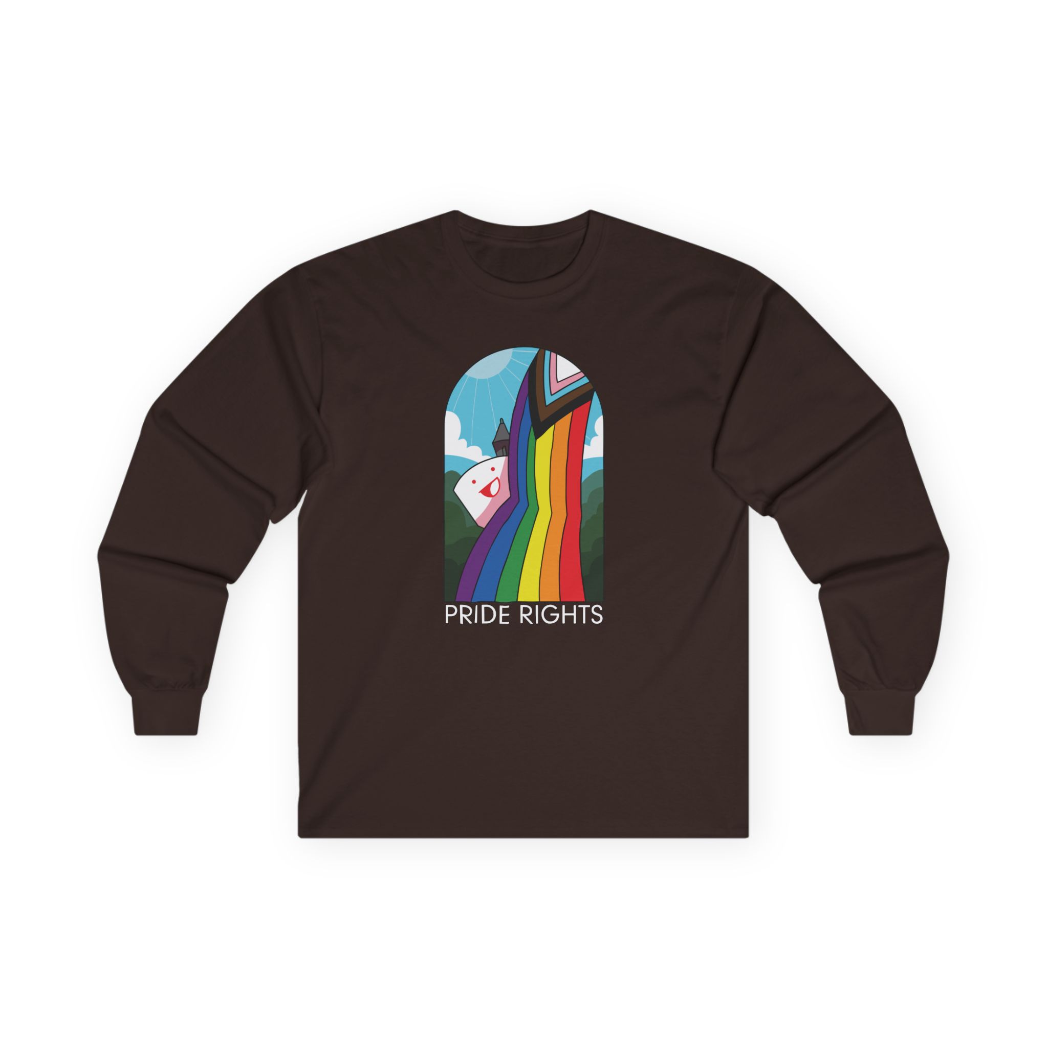 Drawfee Pride Rights Unisex Ultra Cotton Long Sleeve Tee