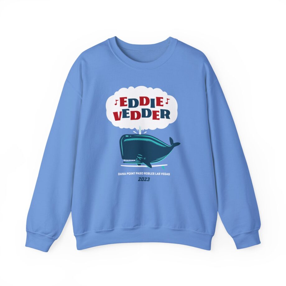 Eddie Vedder Whale Unisex Heavy Blend™ Crewneck Sweatshirt