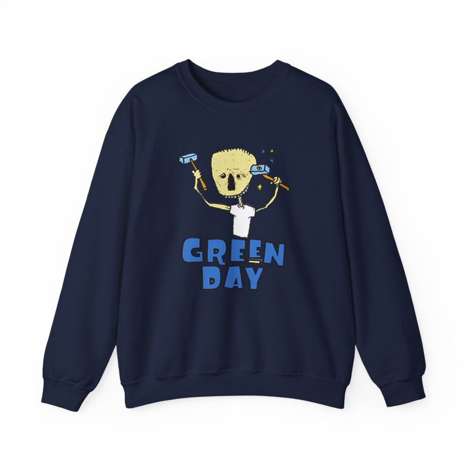 Green Day Nimrod Vintage Hammer Unisex Heavy Blend™ Crewneck Sweatshirt