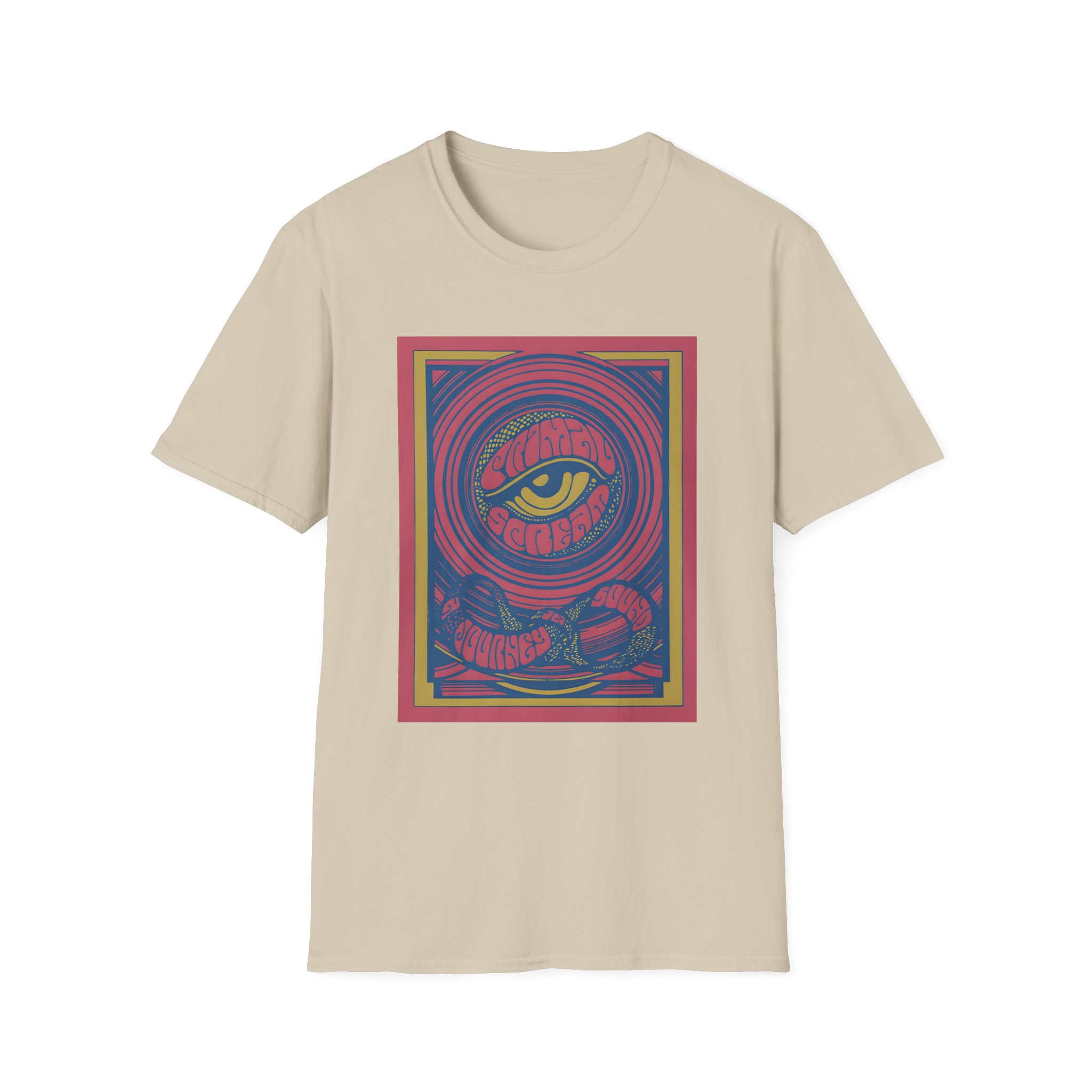 Primal Scream a Journey Into Sound  Unisex Softstyle T-Shirt