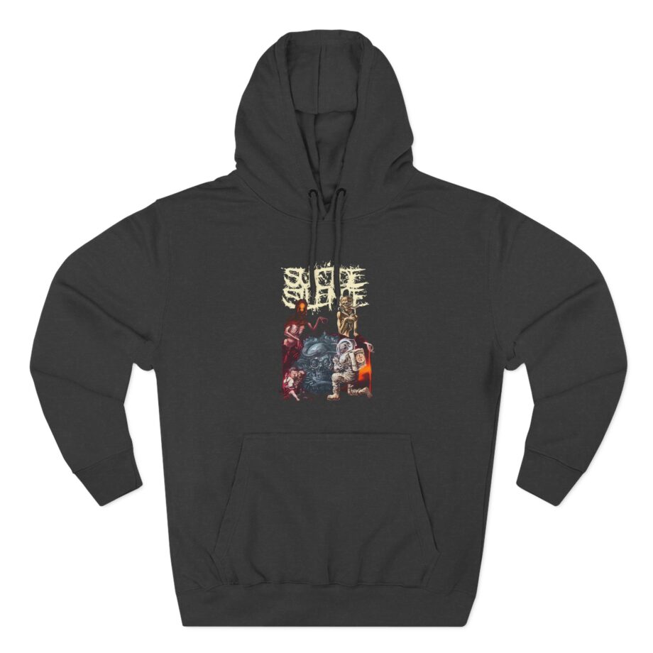 Suicide Silence Rymd Cover Tour 2023 Three-Panel Fleece Hoodie