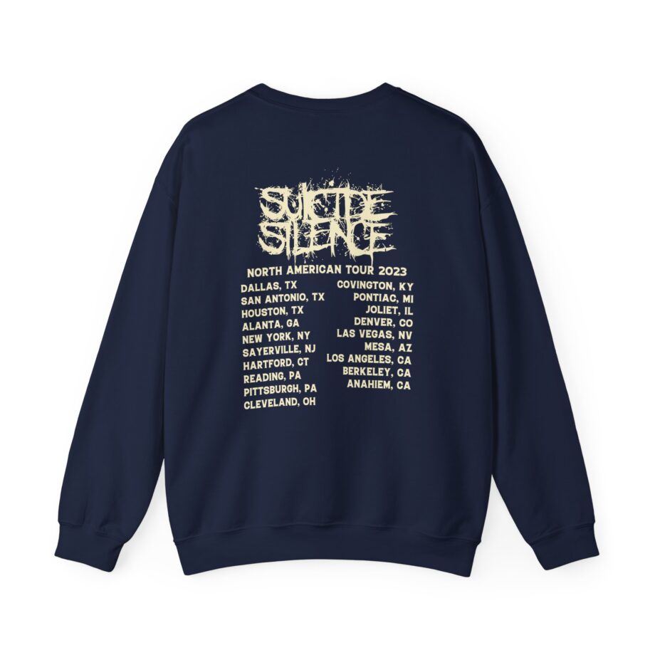 Suicide Silence Rymd Cover Tour 2023 Unisex Heavy Blend™ Crewneck Sweatshirt