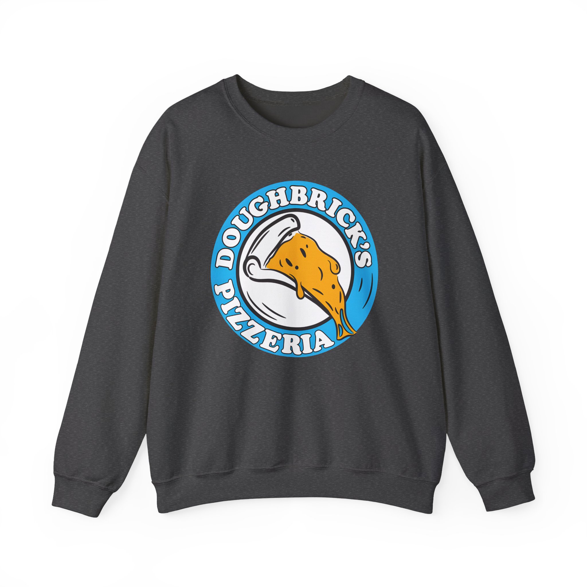 David Dobrik Doughbriks Pizza Unisex Heavy Blendâ„¢ Crewneck Sweatshirt