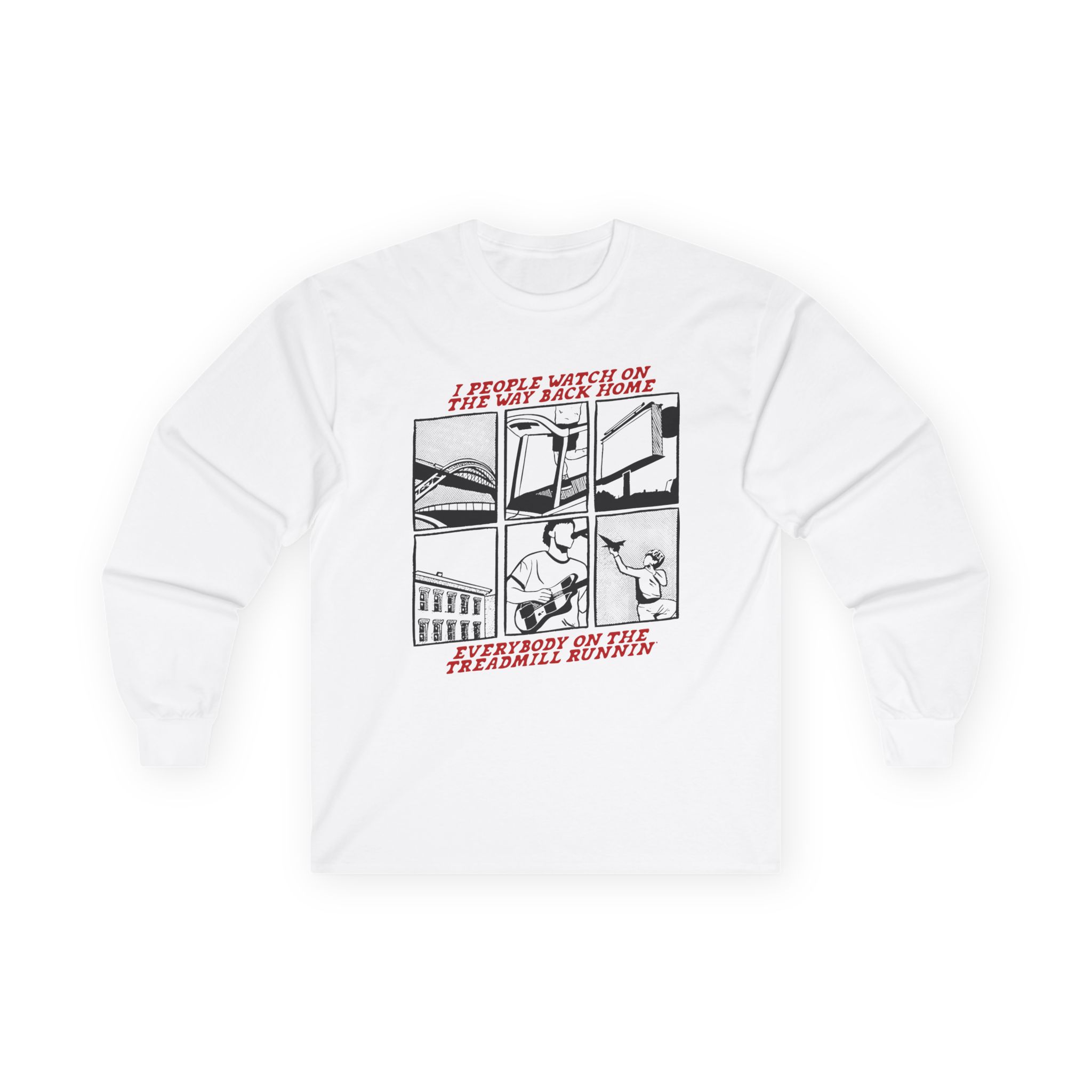 Sam Fender People Watching Unisex Ultra Cotton Long Sleeve Tee