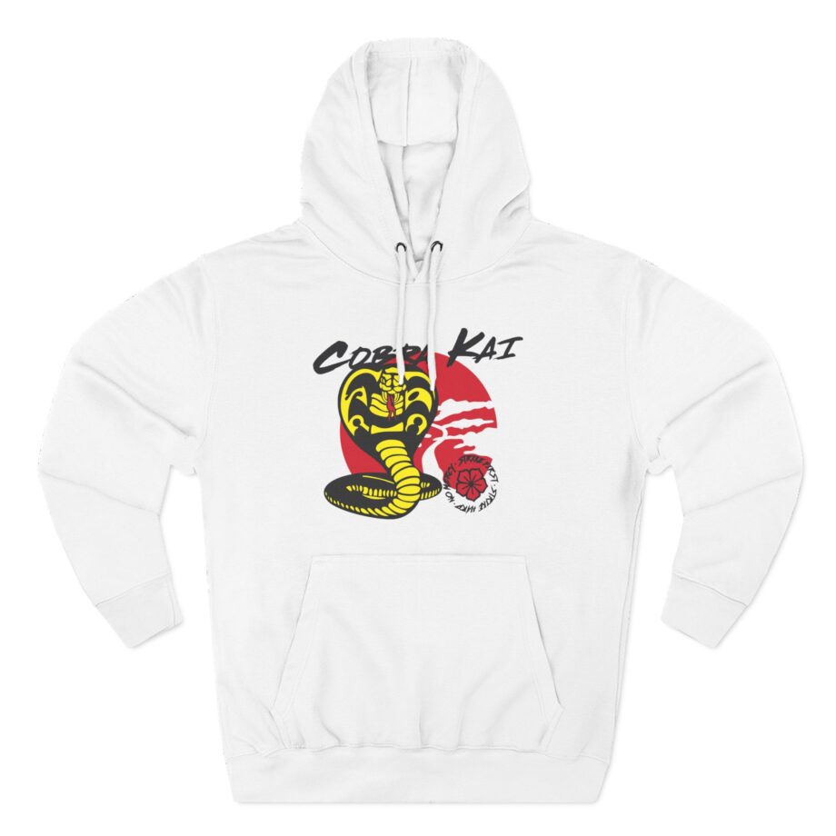 Cobra Kai Strike First Three-Panel Fleece Hoodie