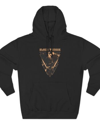 Black Tongue Born Hanged Three-Panel Fleece Hoodie