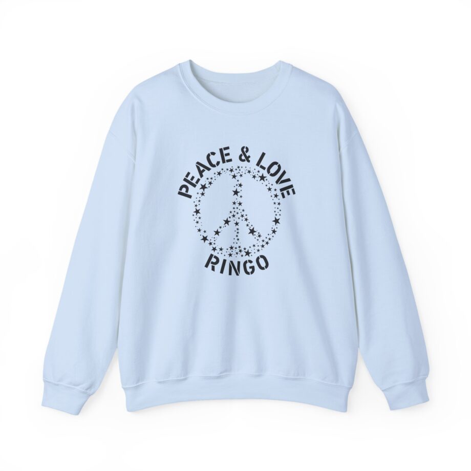 Ringo Starr Peace & Love Unisex Heavy Blend™ Crewneck Sweatshirt