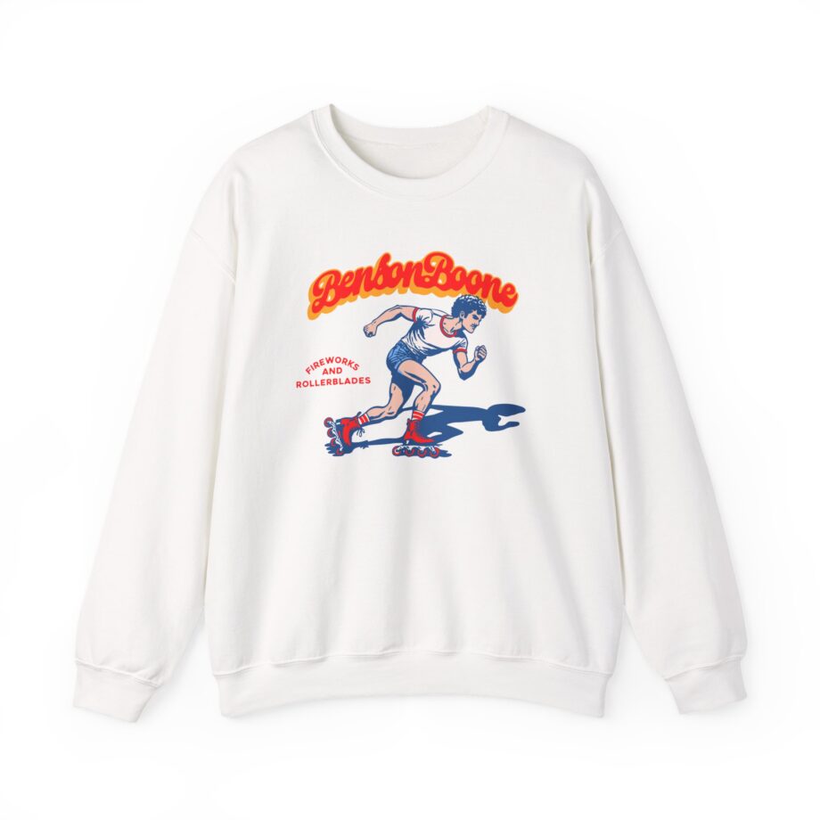 Benson Boone Rollerblading Benny Unisex Heavy Blend™ Crewneck Sweatshirt