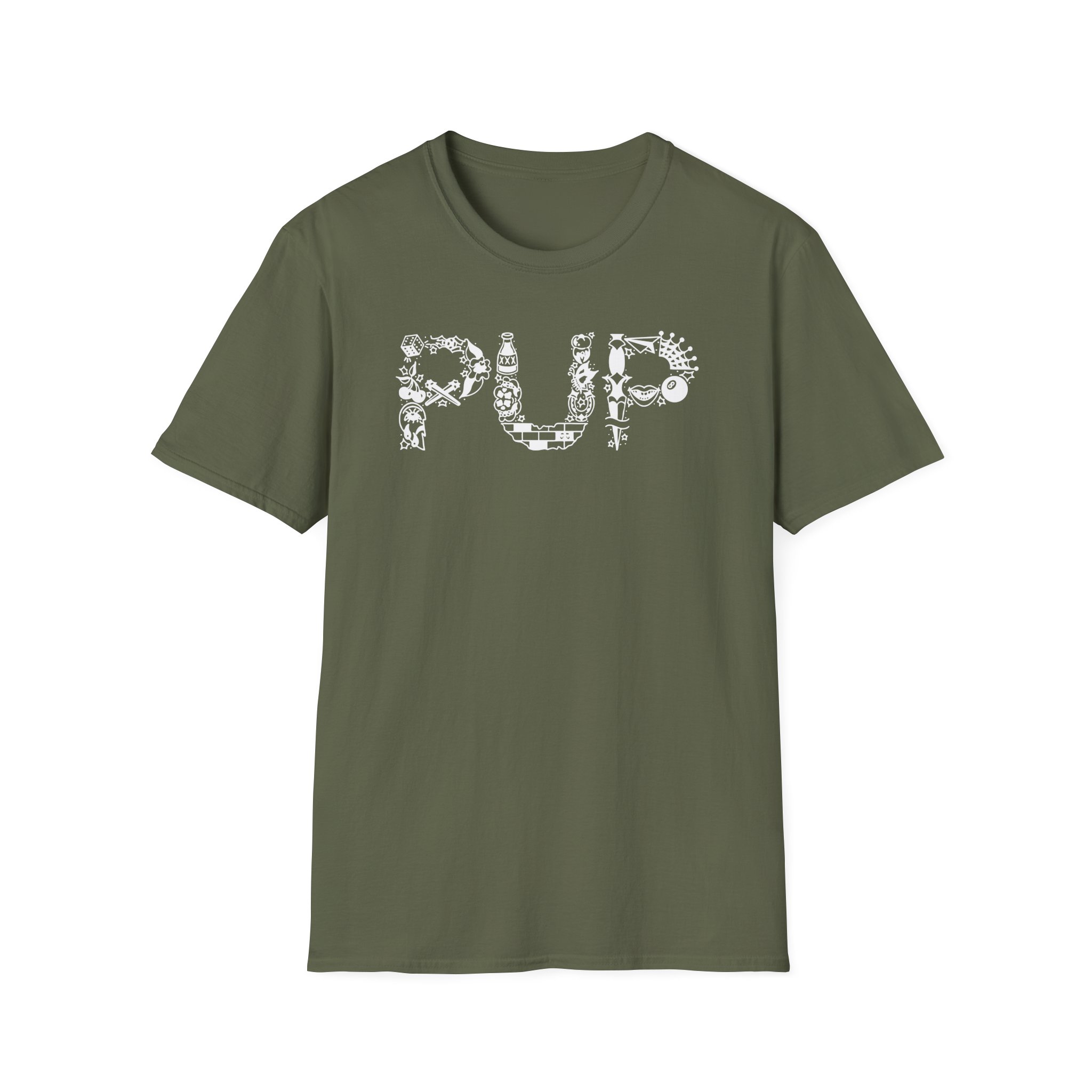 Pup Flash Logo Unisex Softstyle T-Shirt