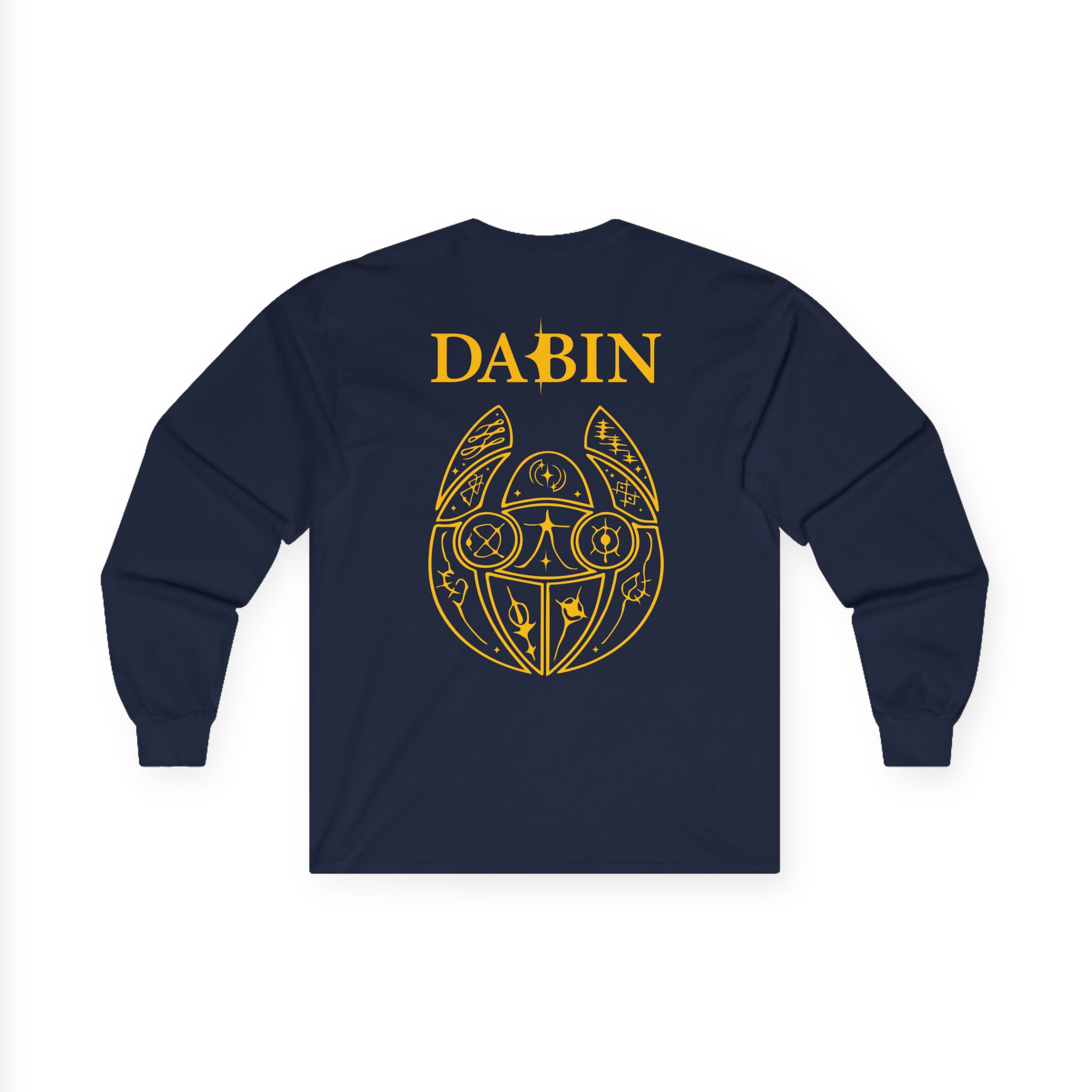 Dabin Between Broken Glyph Mask  Unisex Ultra Cotton Long Sleeve Tee