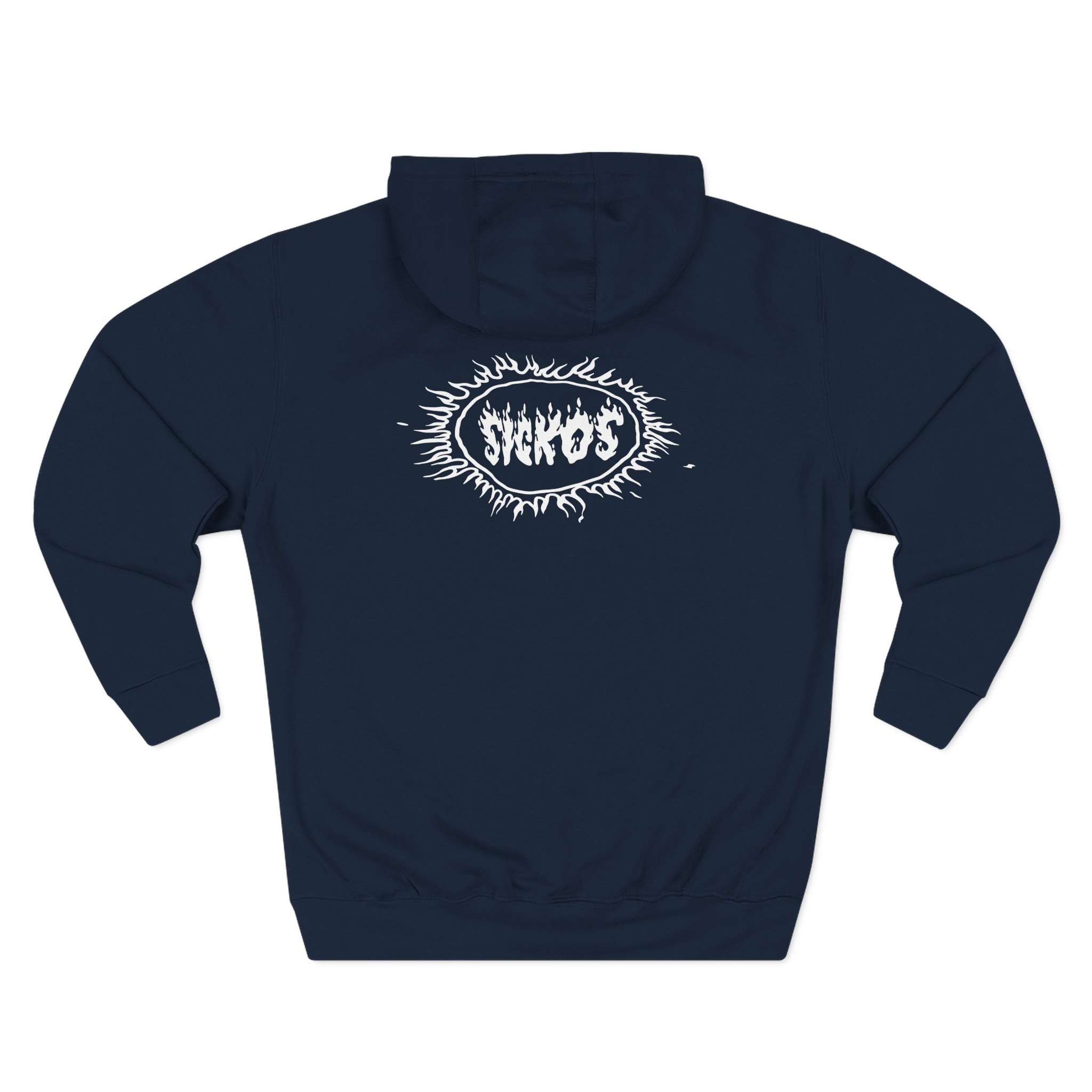 Sickos Three-Panel Fleece Hoodie