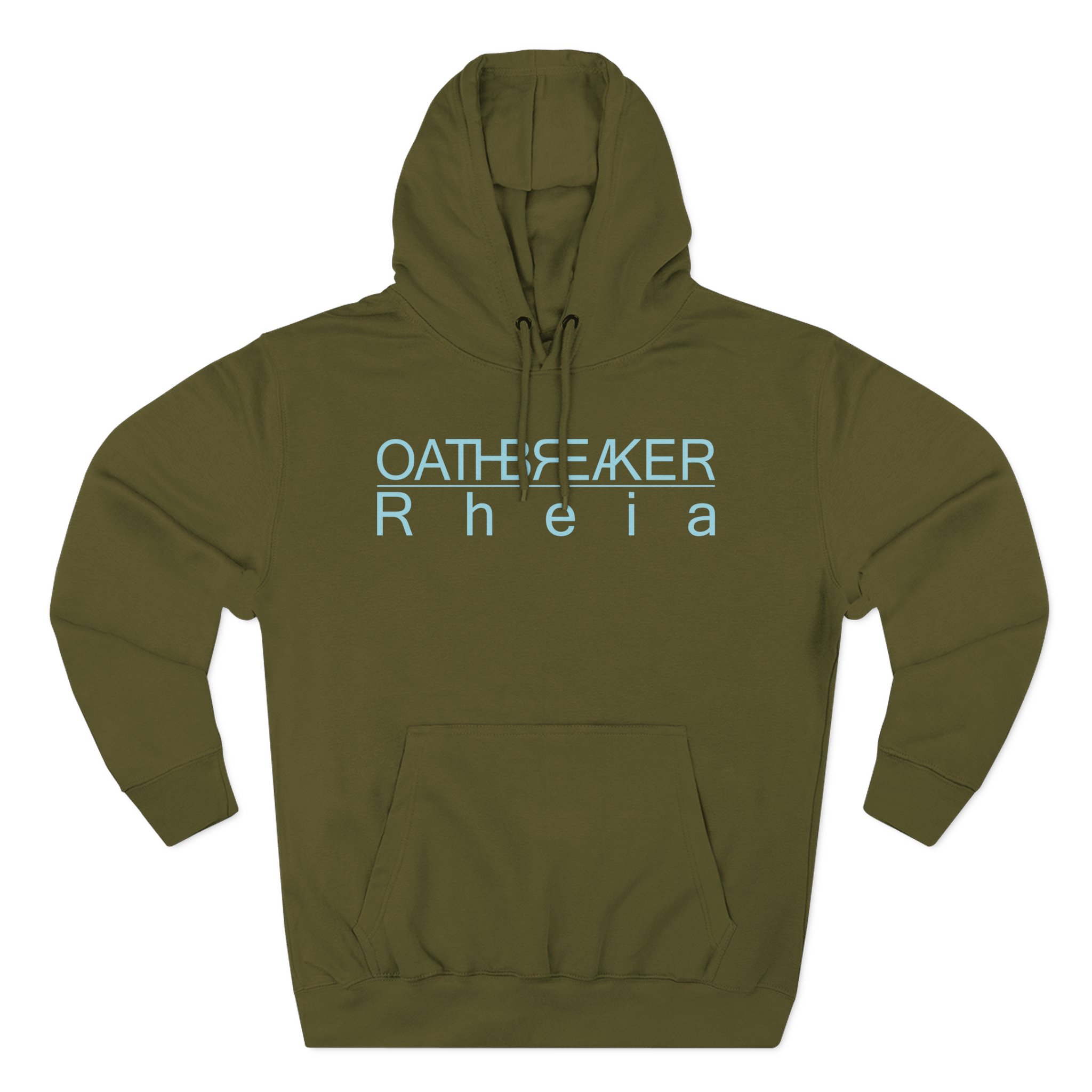 Oathbreaker Rheia Logo Three-Panel Fleece Hoodie