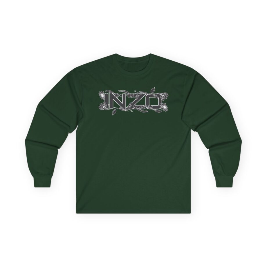 Inzo Flowers in My Heart Unisex Ultra Cotton Long Sleeve Tee