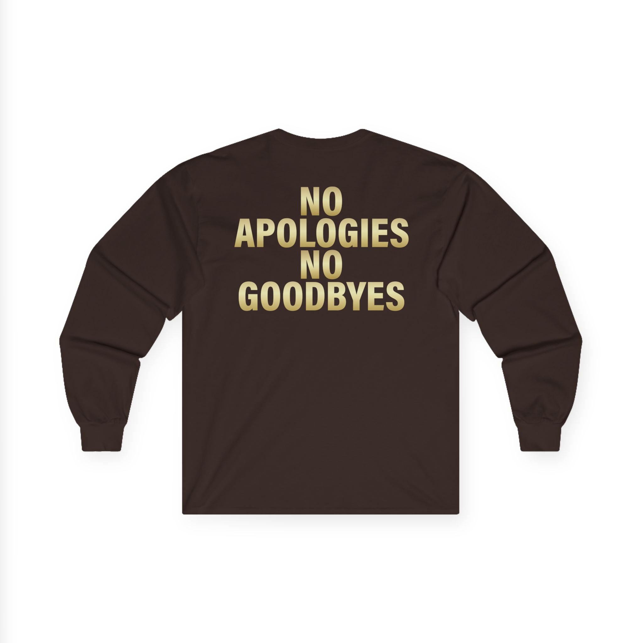 Spite No Apologies Foil Unisex Ultra Cotton Long Sleeve Tee