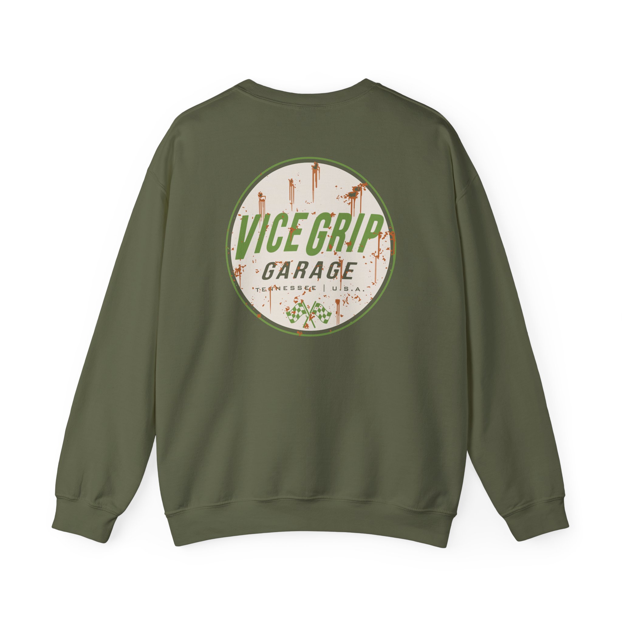 Vicegripgarage Rusty Can Unisex Heavy Blendâ„¢ Crewneck Sweatshirt
