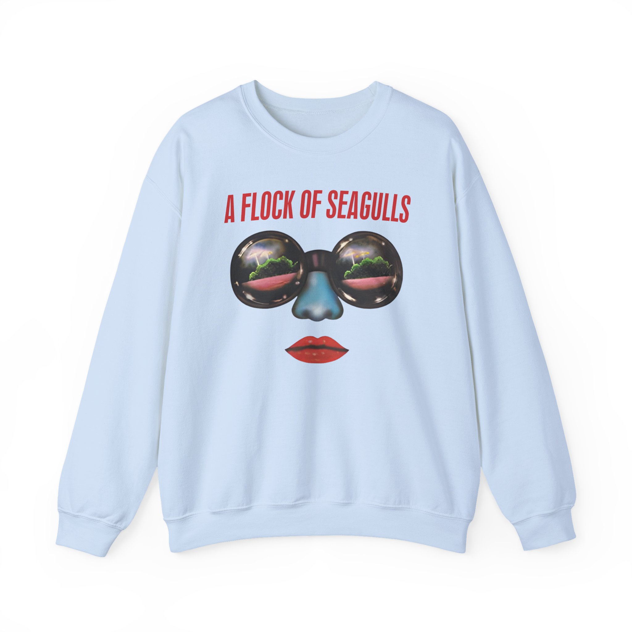 A Flock of Seagulls Us 1982 Tour Unisex Heavy Blendâ„¢ Crewneck Sweatshirt