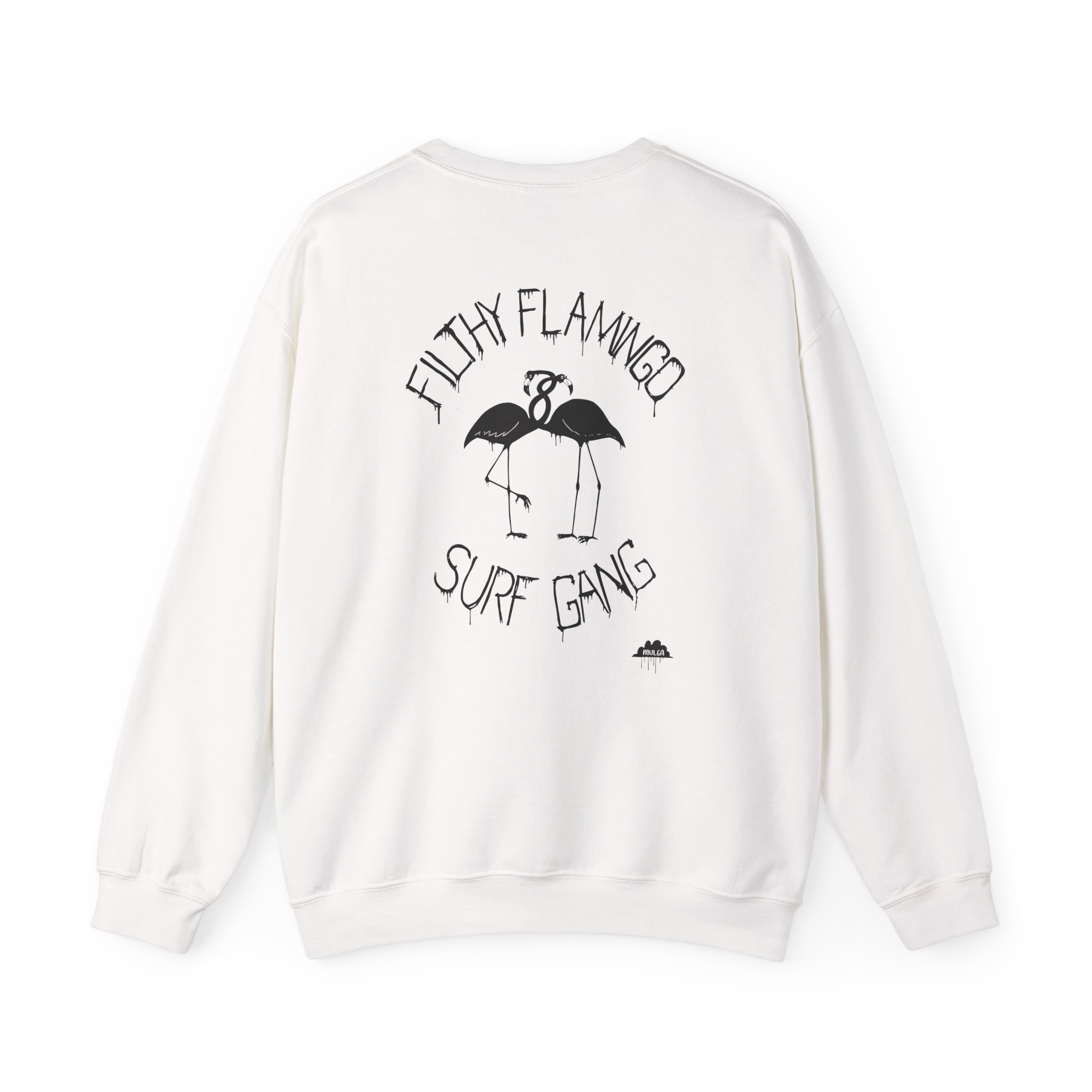 Surf Gang Filthy Flamingo Unisex Heavy Blendâ„¢ Crewneck Sweatshirt