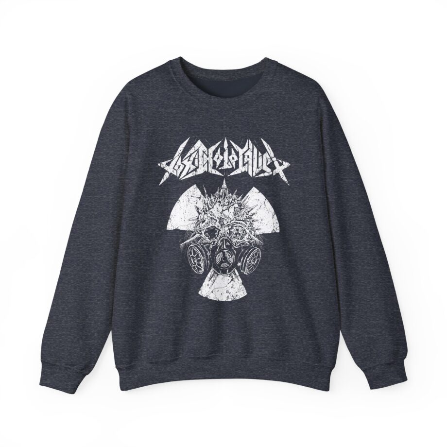Toxic Holocaust Radiation Gas Mask Unisex Heavy Blend™ Crewneck Sweatshirt