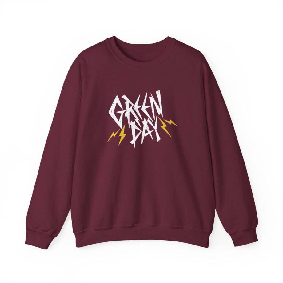 Green Day Bolt Logo Unisex Heavy Blend™ Crewneck Sweatshirt