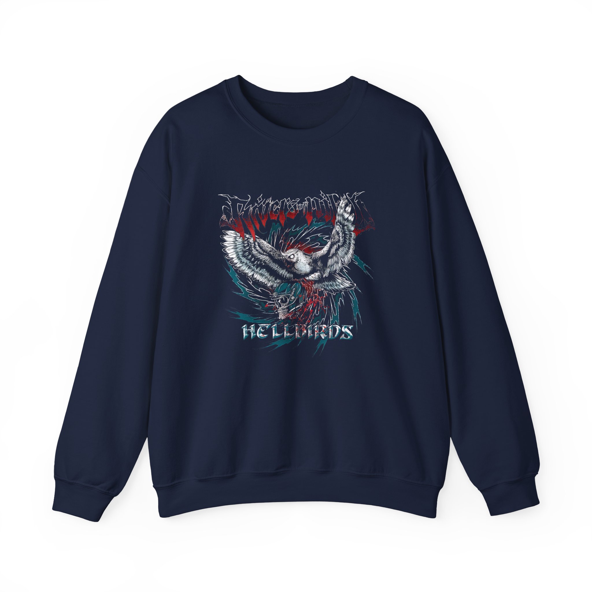 Rivers of Nihil Hellbirds Unisex Heavy Blendâ„¢ Crewneck Sweatshirt