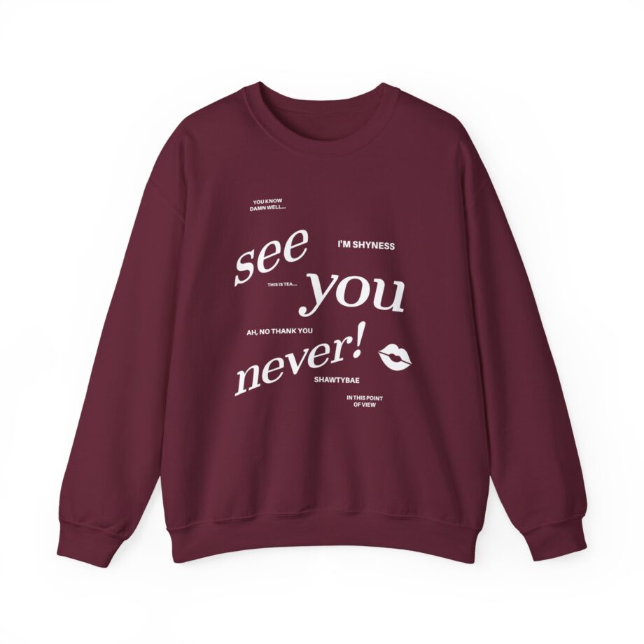 Shawty Bae Diss Gurrr Anniversary Unisex Heavy Blend™ Crewneck Sweatshirt