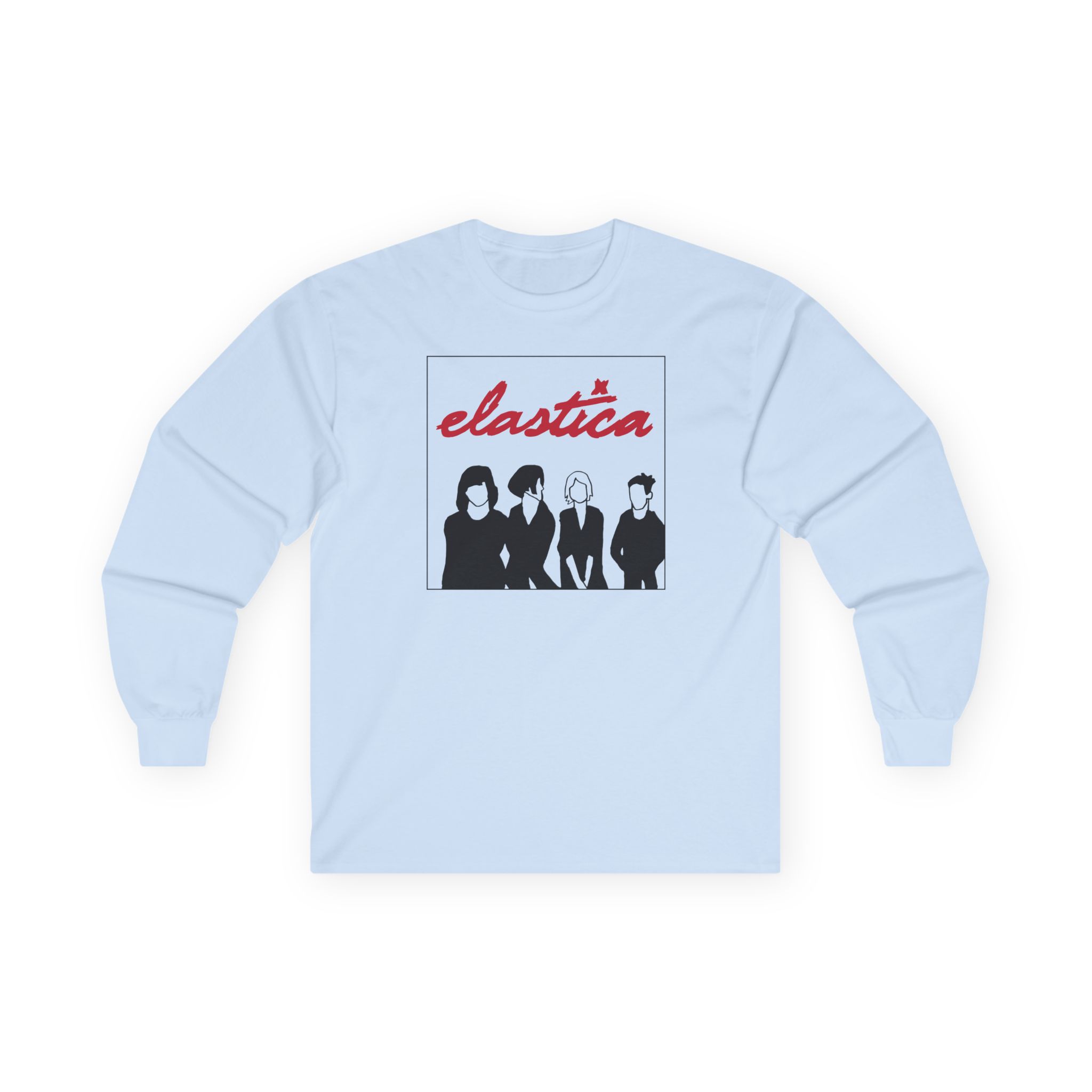 Elastica Unisex Ultra Cotton Long Sleeve Tee