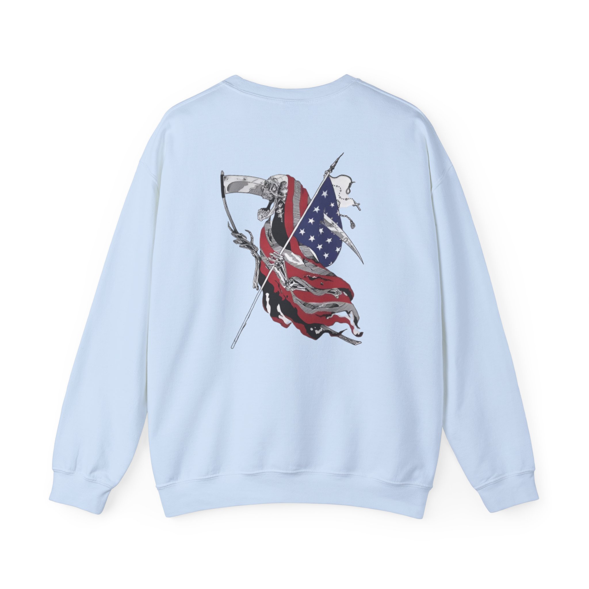 Power Trip American Reaper Unisex Heavy Blendâ„¢ Crewneck Sweatshirt