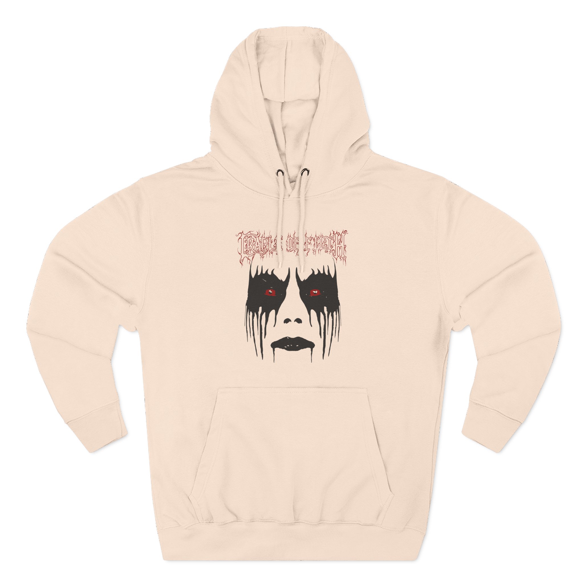 Cradle of Filth Dani Make Up Three-Panel Fleece Hoodie