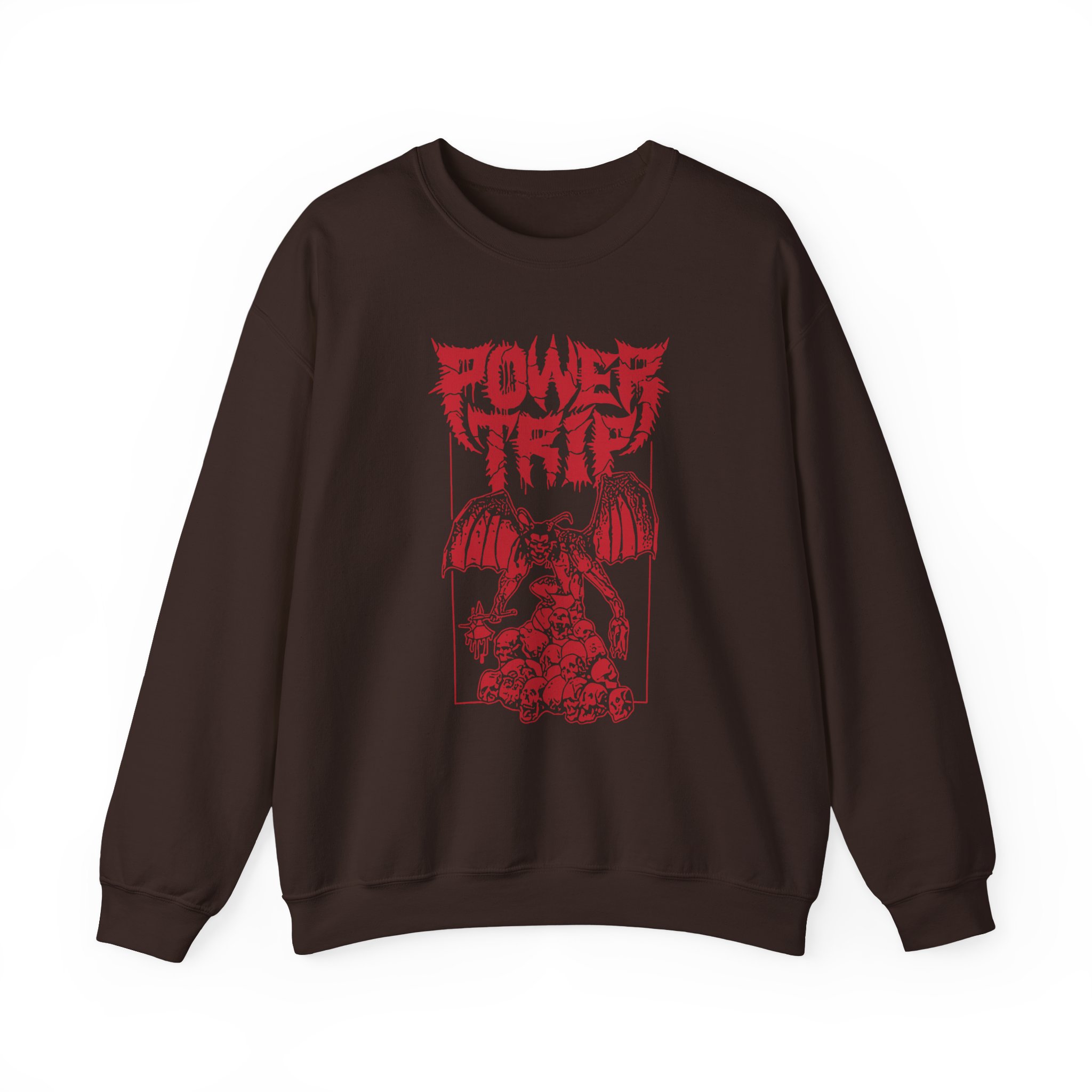 Power Trip Gargoyle Unisex Heavy Blendâ„¢ Crewneck Sweatshirt