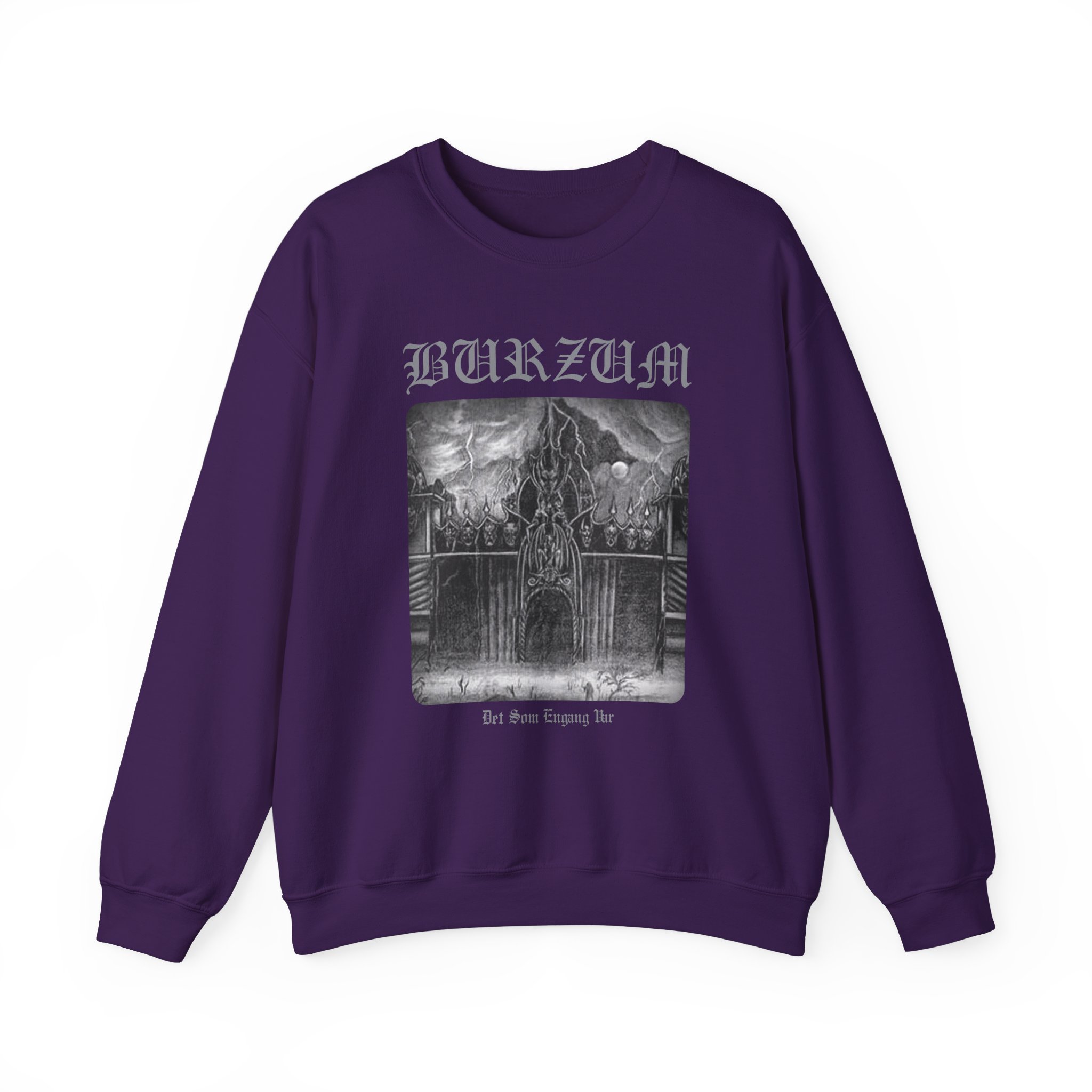 Burzum Det Som Engang Var Unisex Heavy Blendâ„¢ Crewneck Sweatshirt