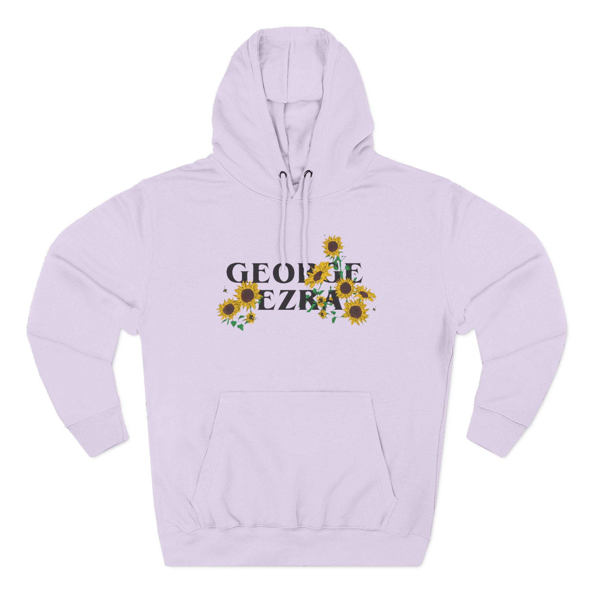 George Ezra Sunflowers Three-Panel Fleece Hoodie