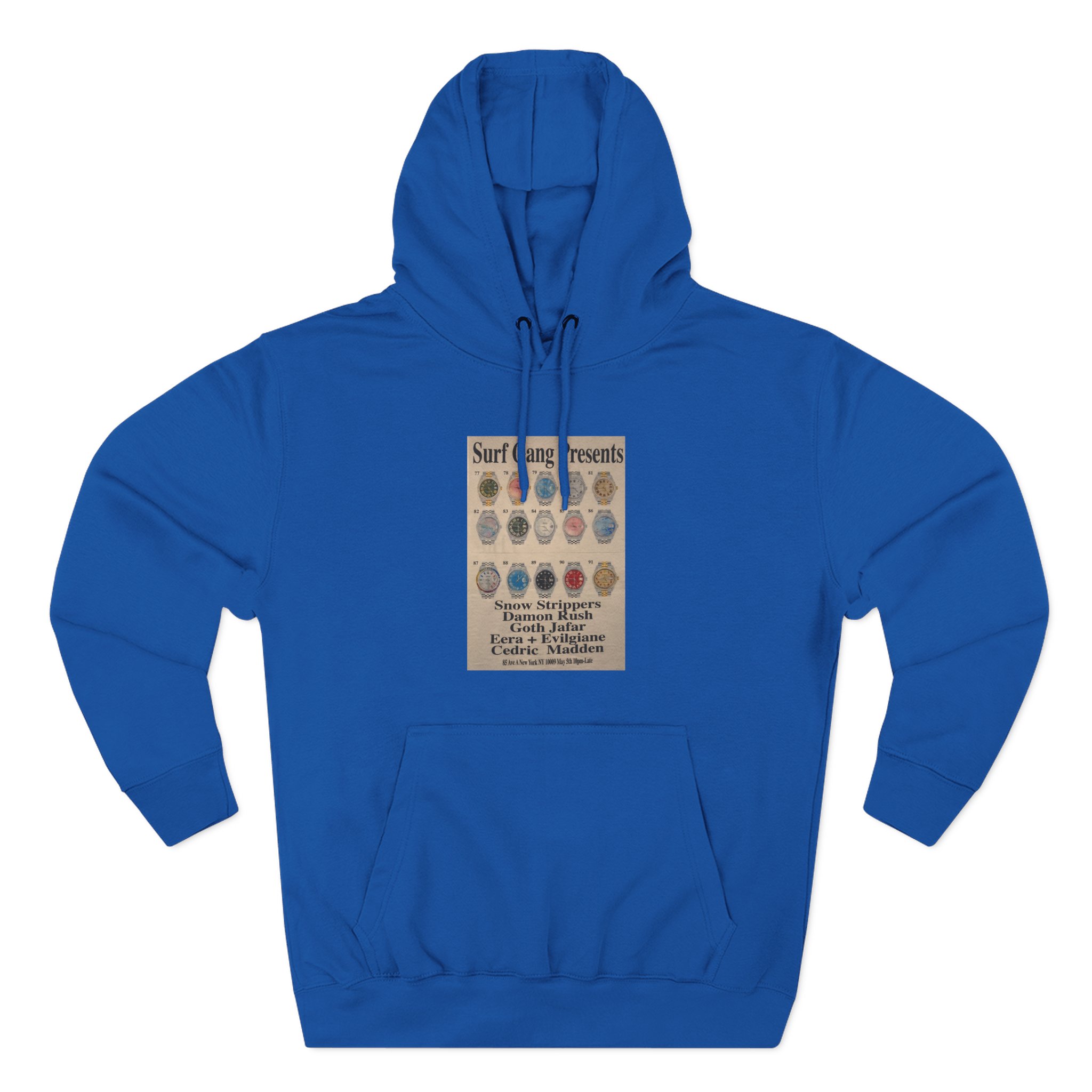 Surf Gang Three-Panel Fleece Hoodie