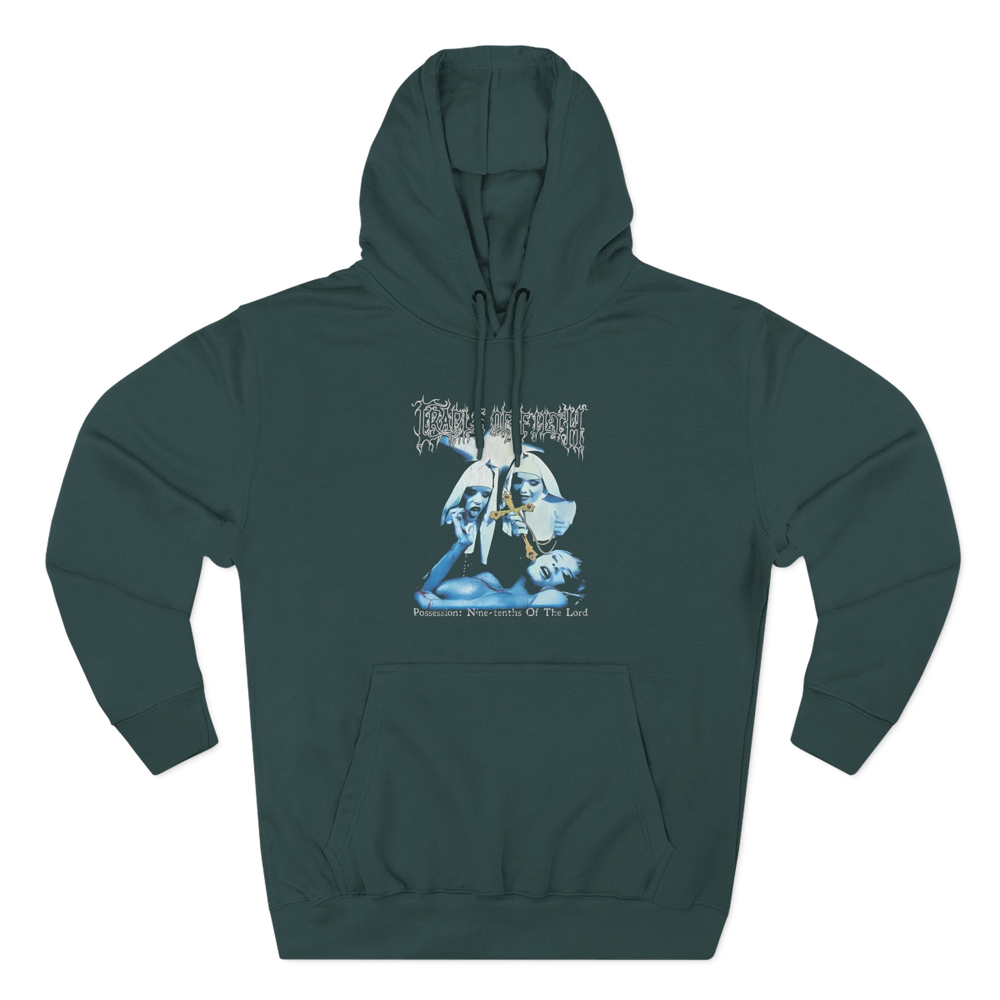 Cradle of Filth Decadence is a Virtue Three-Panel Fleece Hoodie