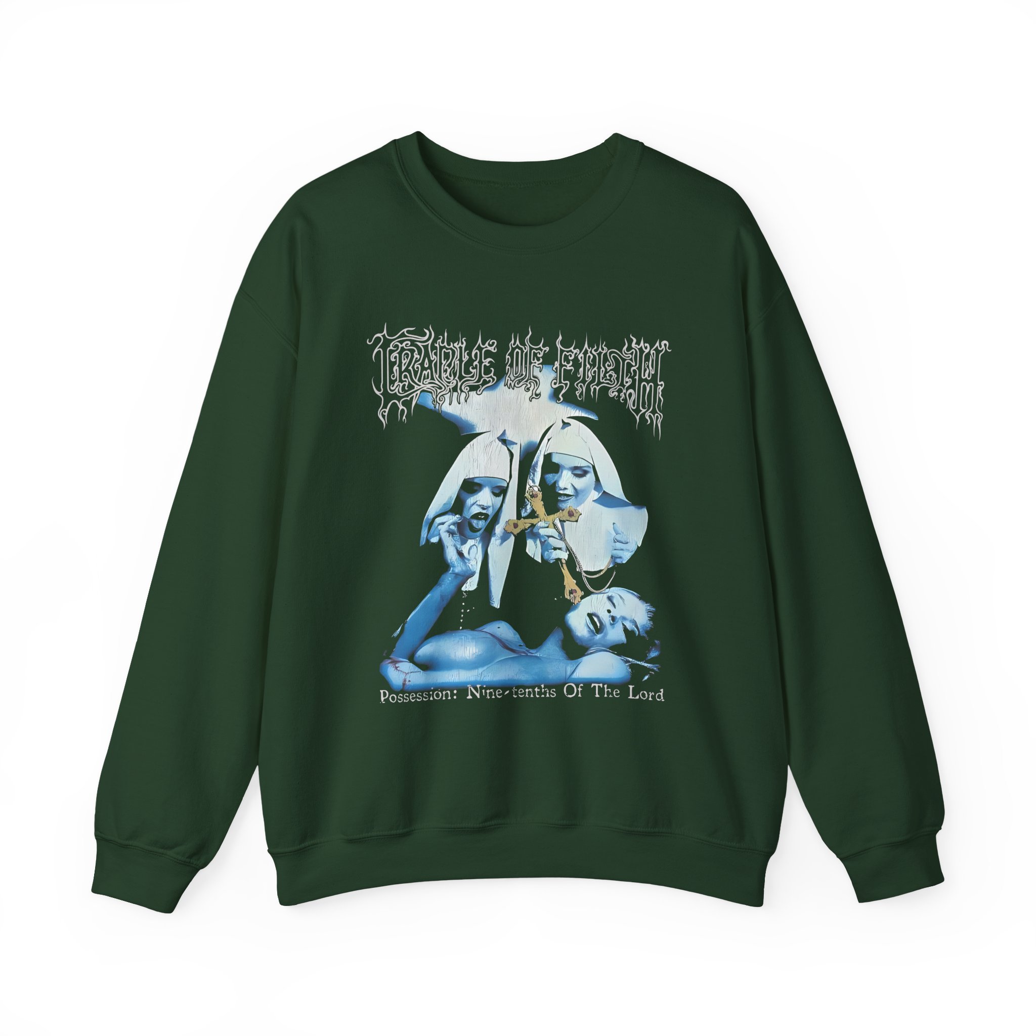 Cradle of Filth Decadence is a Virtue Unisex Heavy Blendâ„¢ Crewneck Sweatshirt