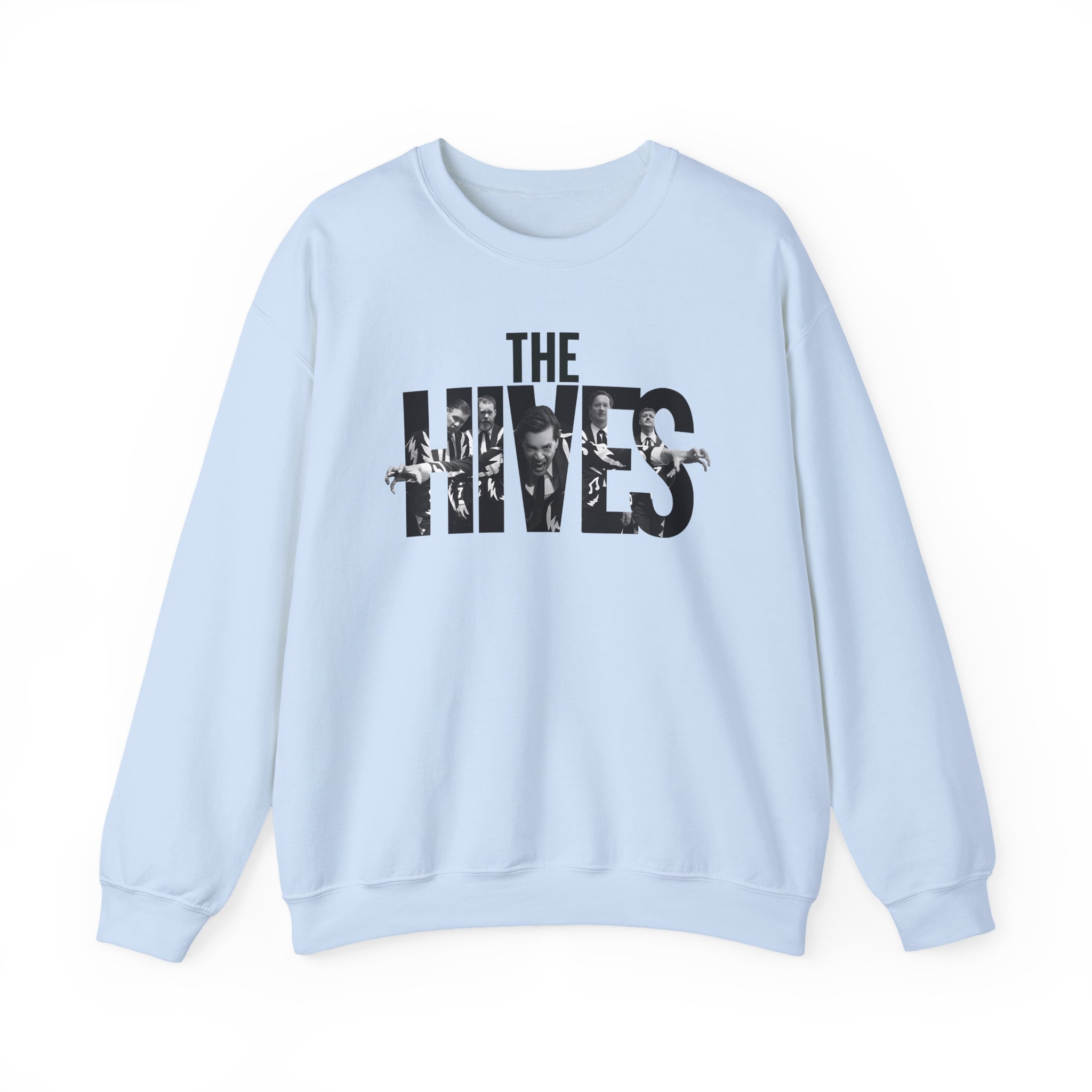 The Hives Logo Photo Infill Unisex Heavy Blendâ„¢ Crewneck Sweatshirt