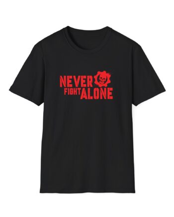 Gears of War Never Fight Alone Unisex Softstyle T-Shirt