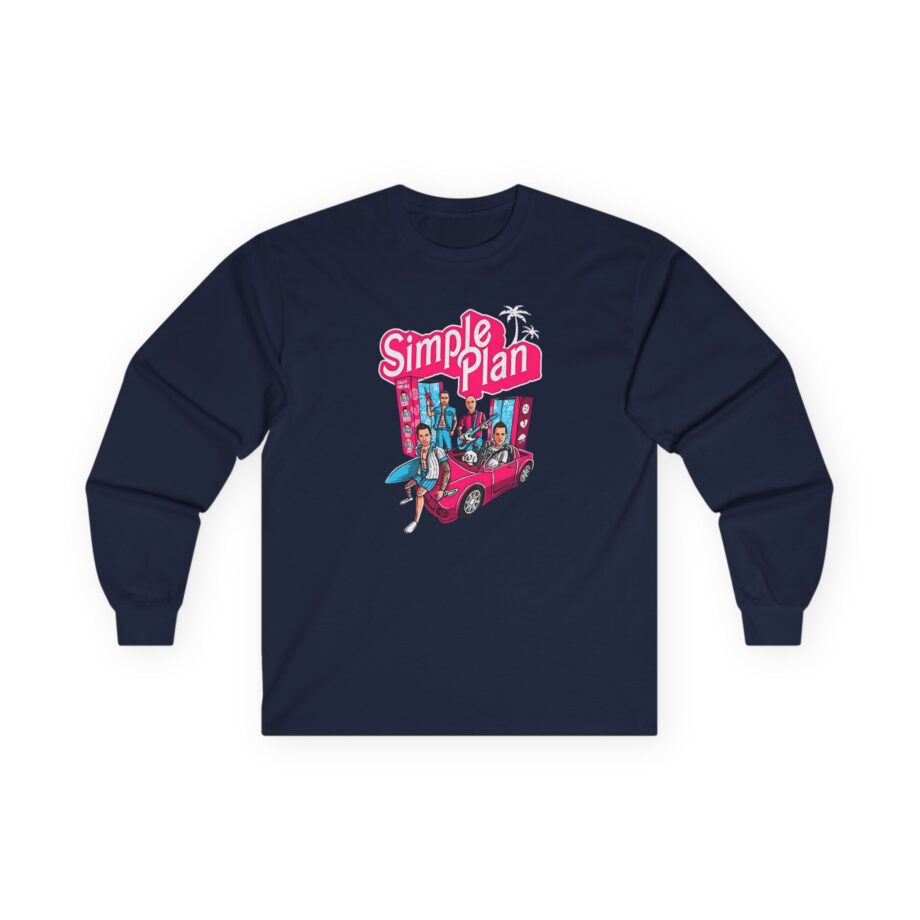 Simple Plan Dolls and Car Unisex Ultra Cotton Long Sleeve Tee