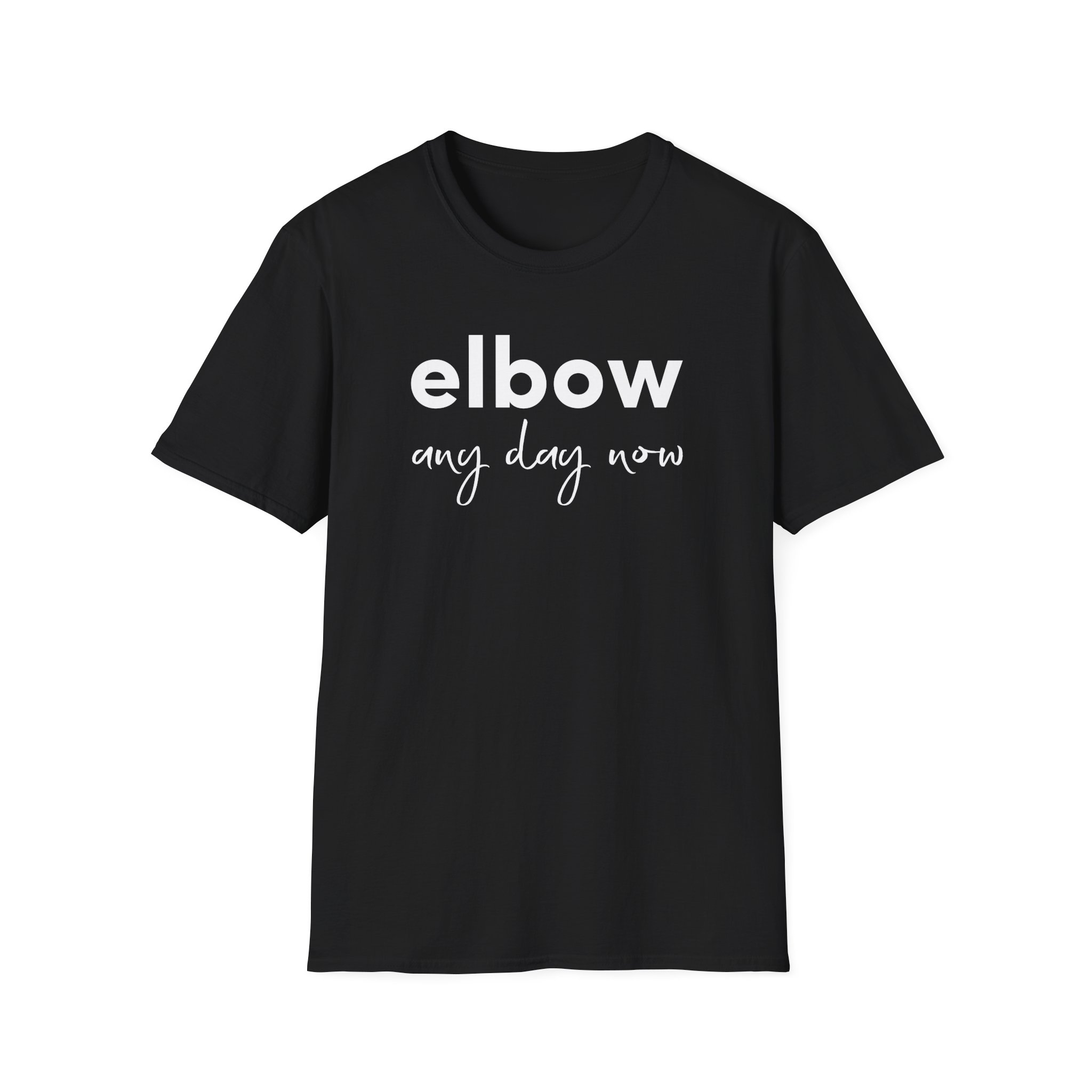 Elbow Audio Any Day Now Unisex Softstyle T-Shirt