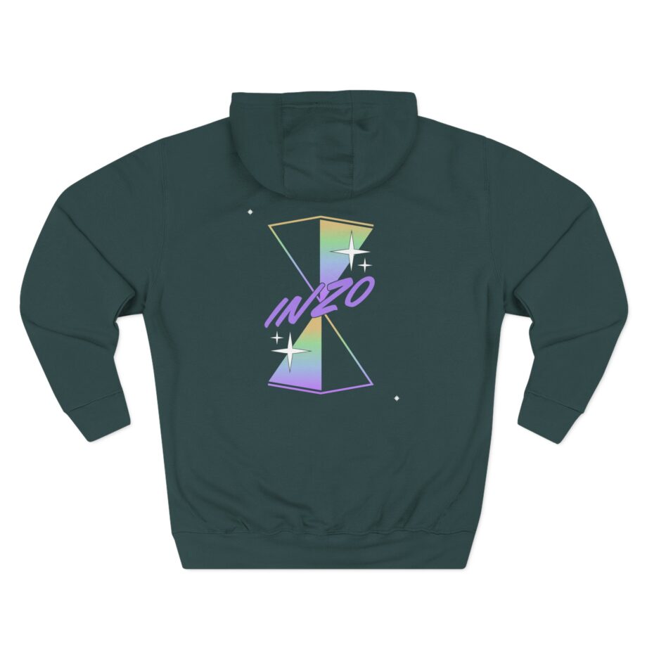 Inzo Three-Panel Fleece Hoodie